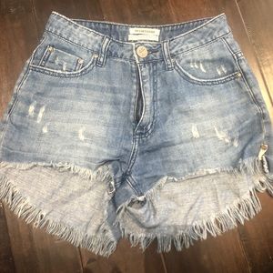 One Teaspoon  Bonita denim shorts